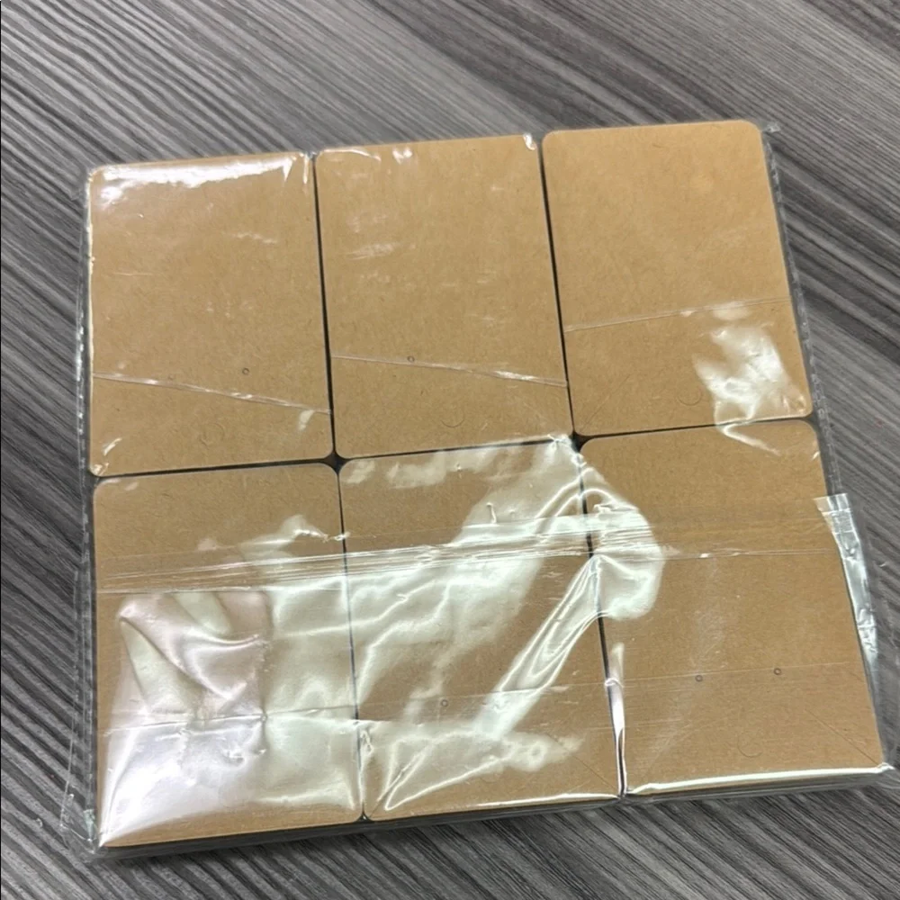 Brown Paper Tags 3.5”x2.4” handmade paper tags new in excellent condition